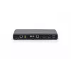 Biamp Devio SCR-25T, 3840 x 2160 píxeis, 640 x 480 720 x 480 1280 x 720 720 x 576 1920 x 1080 3840 x 2160, 100 Ω, preto, 20 - 20000 Hz, 0,05%
