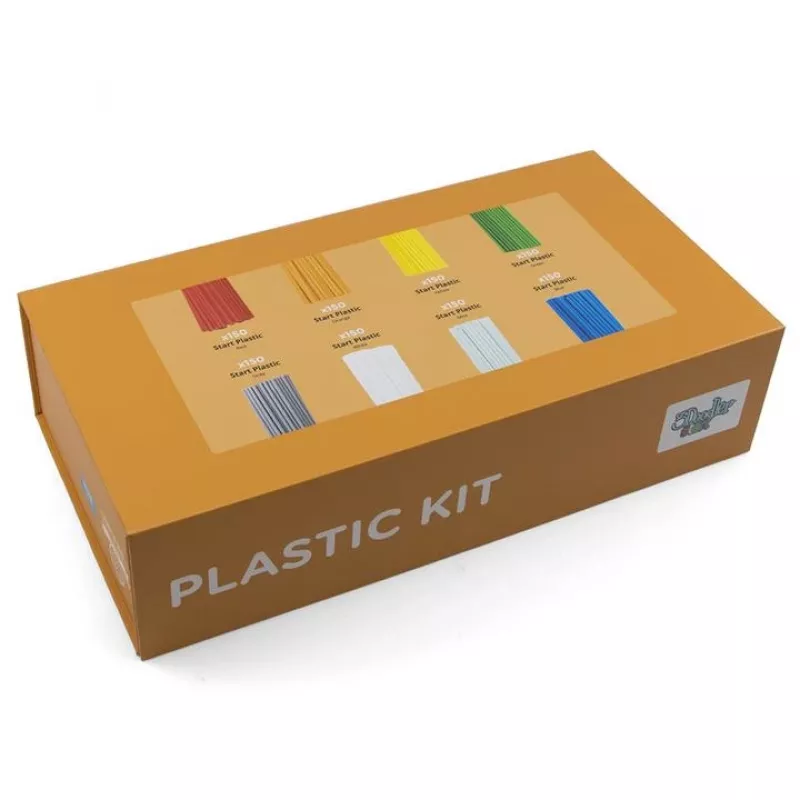 3Doodler Start EDU plástico azul, ciano, verde, cinzento, laranja, vermelho, branco, amarelo