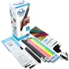 3Doodler CREATE FILAMENT PLA 5 COLORS PL-MIXNEW1 ácido polilático (PLA) preto, cinzento, azul-claro, transparente, branco 2 g