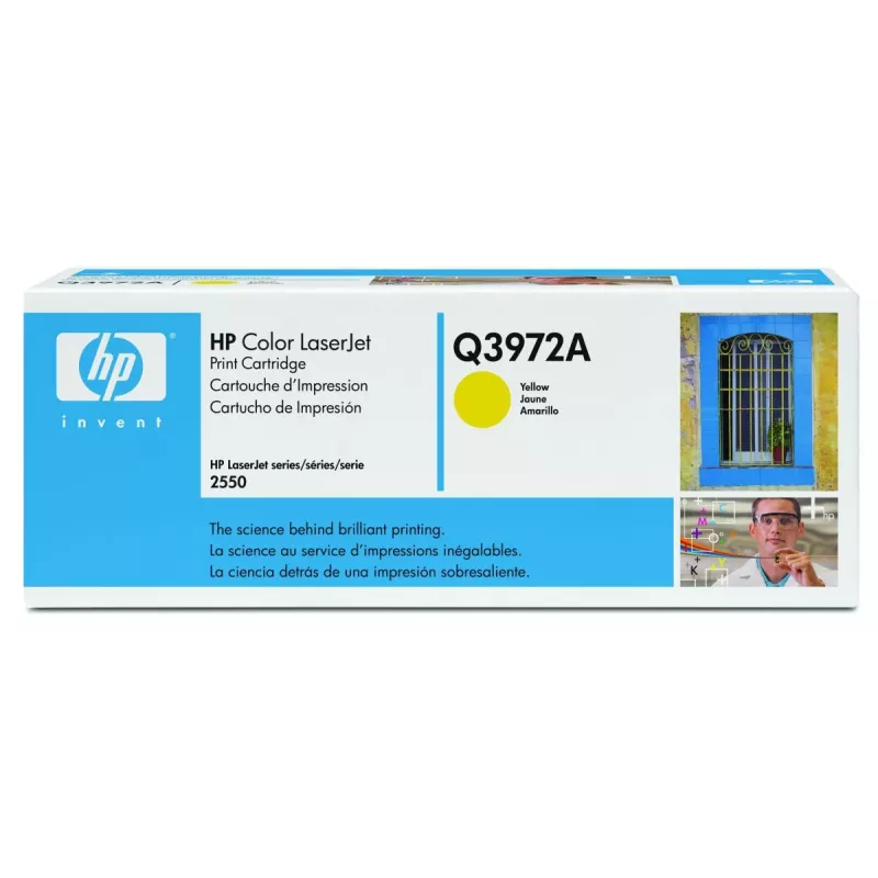 HP 123A amarelo original cartucho de toner LaserJet 1 unid.