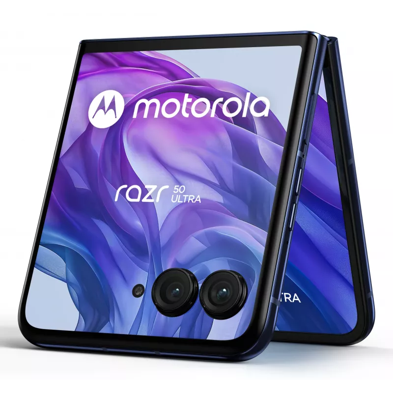 Motorola razr 50 Ultra 17,5 cm (6,9 polegadas) Dual-SIM Android 14 5G USB Type-C 12 GB 512 GB 4000 mAh Navy