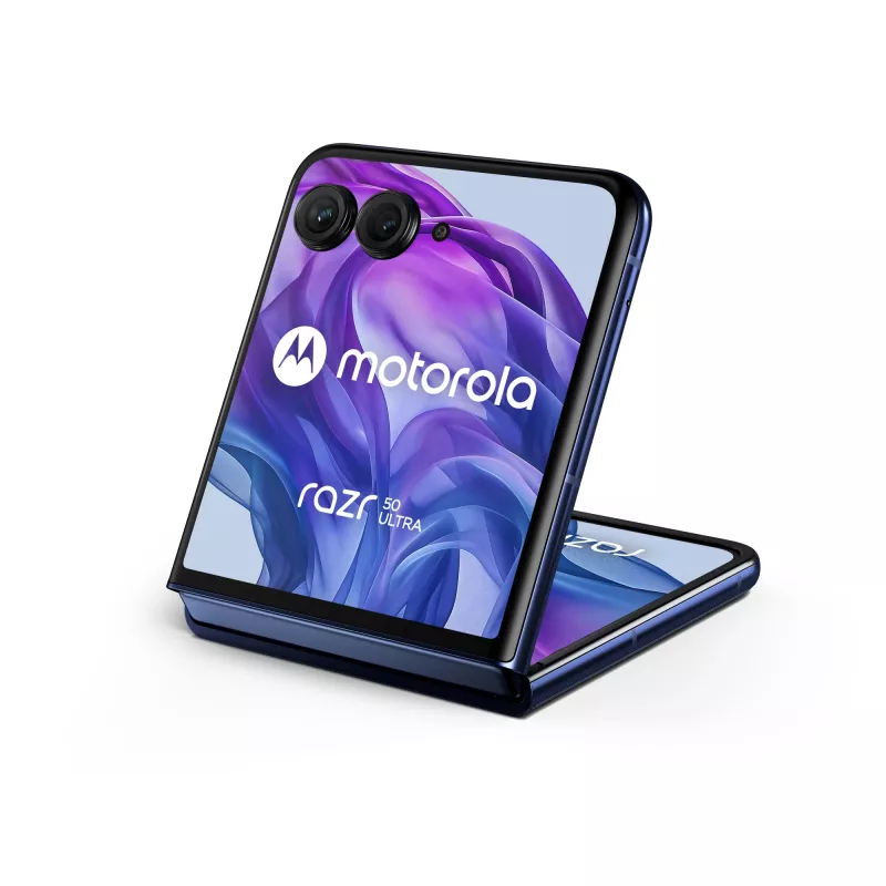 Motorola razr 50 Ultra 17,5 cm (6,9 polegadas) Dual-SIM Android 14 5G USB Type-C 12 GB 512 GB 4000 mAh Navy