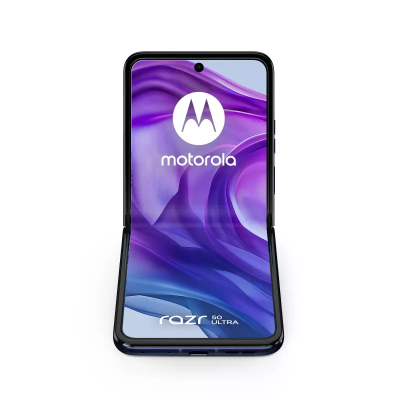 Motorola razr 50 Ultra 17,5 cm (6,9 polegadas) Dual-SIM Android 14 5G USB Type-C 12 GB 512 GB 4000 mAh Navy