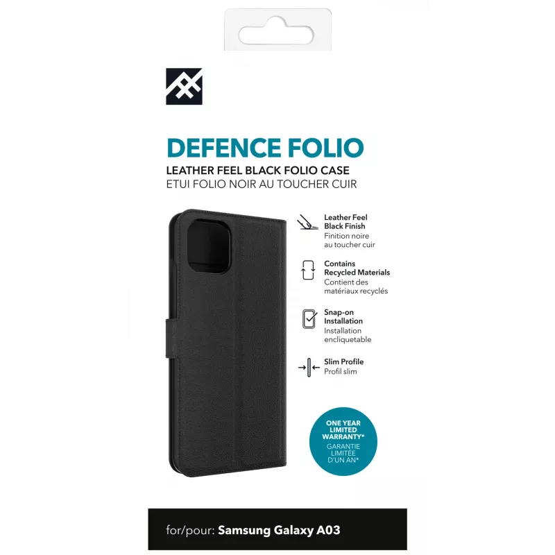 IFROGZ Defence Folio capa para telemóvel 16,5 cm (6,5 polegadas) preto