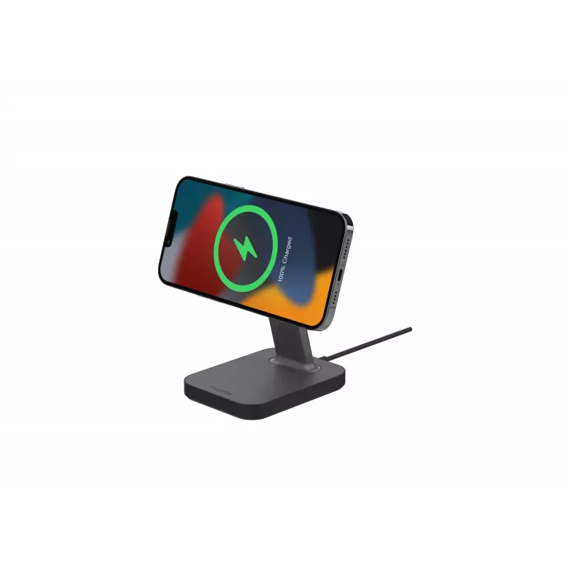 mophie UNV WRLS-snap+ stand-preto-ROC-EU, interior, AC, carregamento sem fios, preto