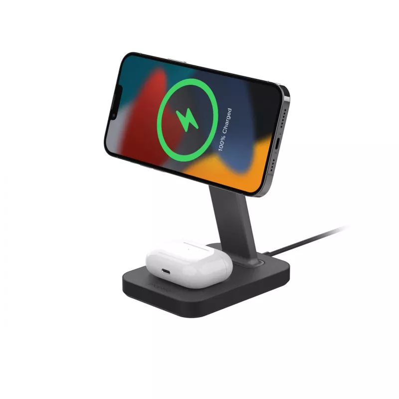 mophie UNV WRLS-snap+ stand & pad-preto-ROC-EU, interior, AC, carregamento sem fios, preto