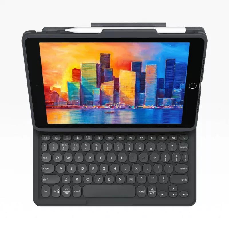 ZAGG Pro Keys teclado universal Bluetooth QWERTY nórdico cinzento