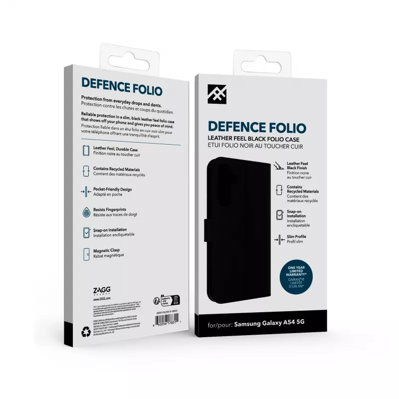IFROGZ Defence Folio capa para telemóvel 16,3 cm (6,4 polegadas)