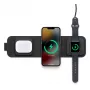 mophie carregador de viagem 3-em-1 com MagSafe (2023), interior, USB, carregamento sem fios, preto