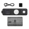 mophie carregador de viagem 3-em-1 com MagSafe (2023), interior, USB, carregamento sem fios, preto