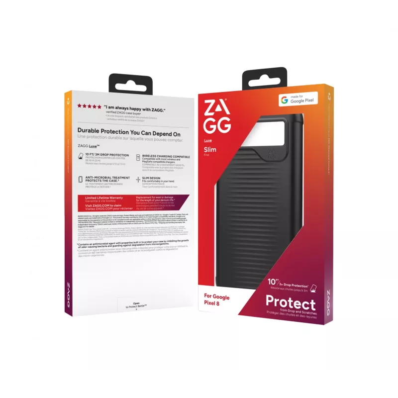 ZAGG Luxe capa para telemóvel 15,8 cm (6,2 polegadas) capa preto