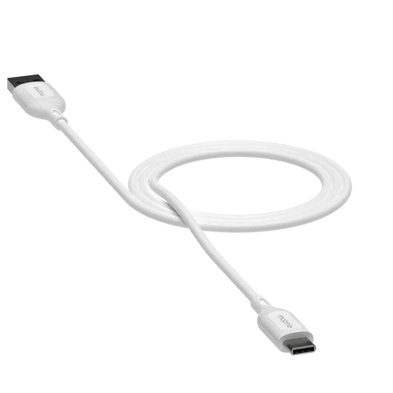 mophie essentials cabo de carregamento | 1M cabo USB USB 2.0 USB A USB C branco
