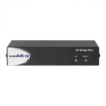 Vaddio 999-8240-001 ponte de conferência AV 3840 x 2160 píxeis Ethernet LAN preto