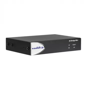 Vaddio 999-8240-001 ponte de conferência AV 3840 x 2160 píxeis Ethernet LAN preto
