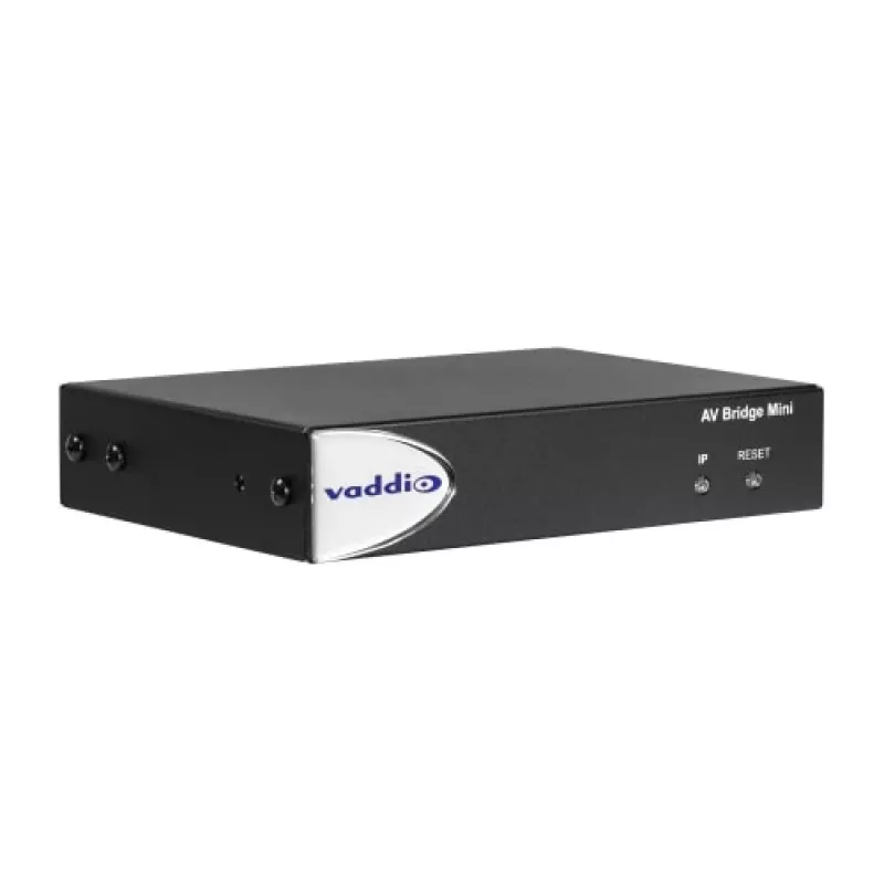 Vaddio 999-8240-001 ponte de conferência AV 3840 x 2160 píxeis Ethernet LAN preto