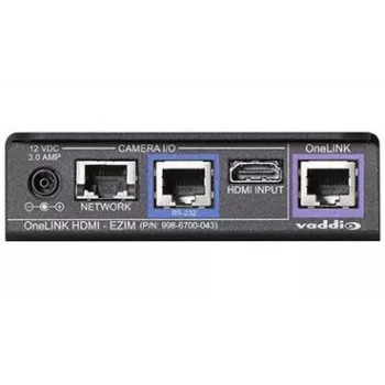 Vaddio OneLINK HDMI transmissor e recetor AV preto