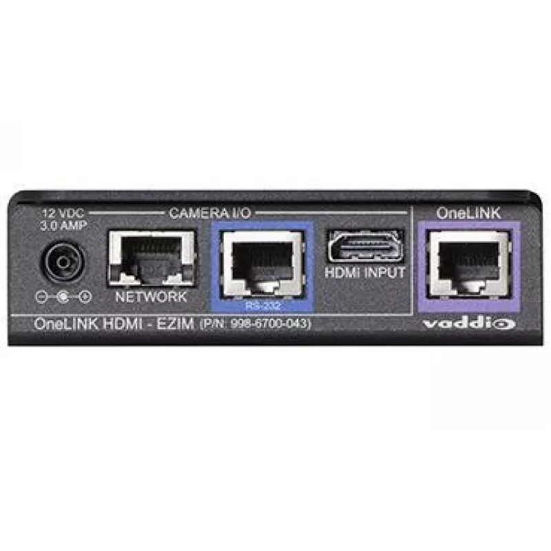 Vaddio OneLINK HDMI transmissor e recetor AV preto