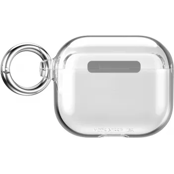 Speck Presidio Clear Apple Airpods (3.ª geração) transparente, capa, policarbonato (PC), silicone, poliuretano termoplástico (TPU), transparente