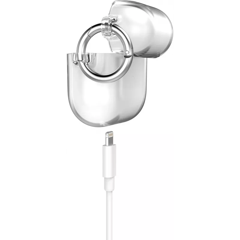 Speck Presidio Clear Apple Airpods (3.ª geração) transparente, capa, policarbonato (PC), silicone, poliuretano termoplástico (TPU), transparente