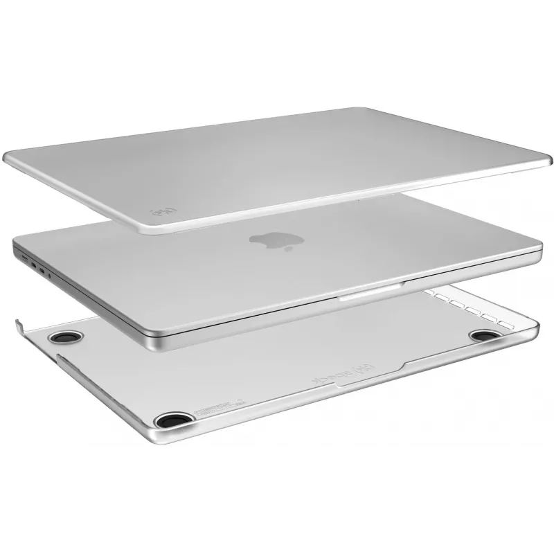 Speck SmartShell Macbook Pro 14 polegadas (2021/2022) transparente, capa rígida, 35,6 cm (14 polegadas)