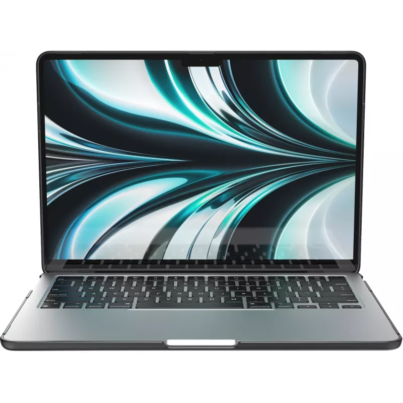 Speck SmartShell Macbook Air 13 M2 (2022) Obsidian, capa rígida, 33 cm (13