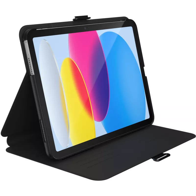 Speck Balance Folio capa Apple iPad 10,9 (2022) preto – com Microban