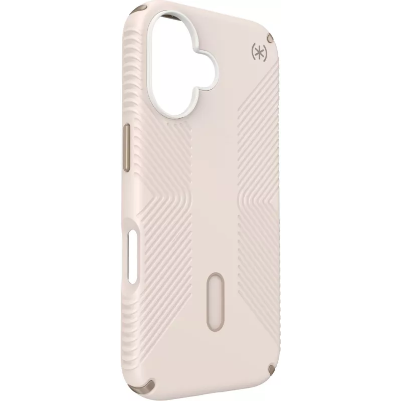 Speck Presidio2 Grip + ClickLock Apple iPhone 16 Bleached Bone – com Microban