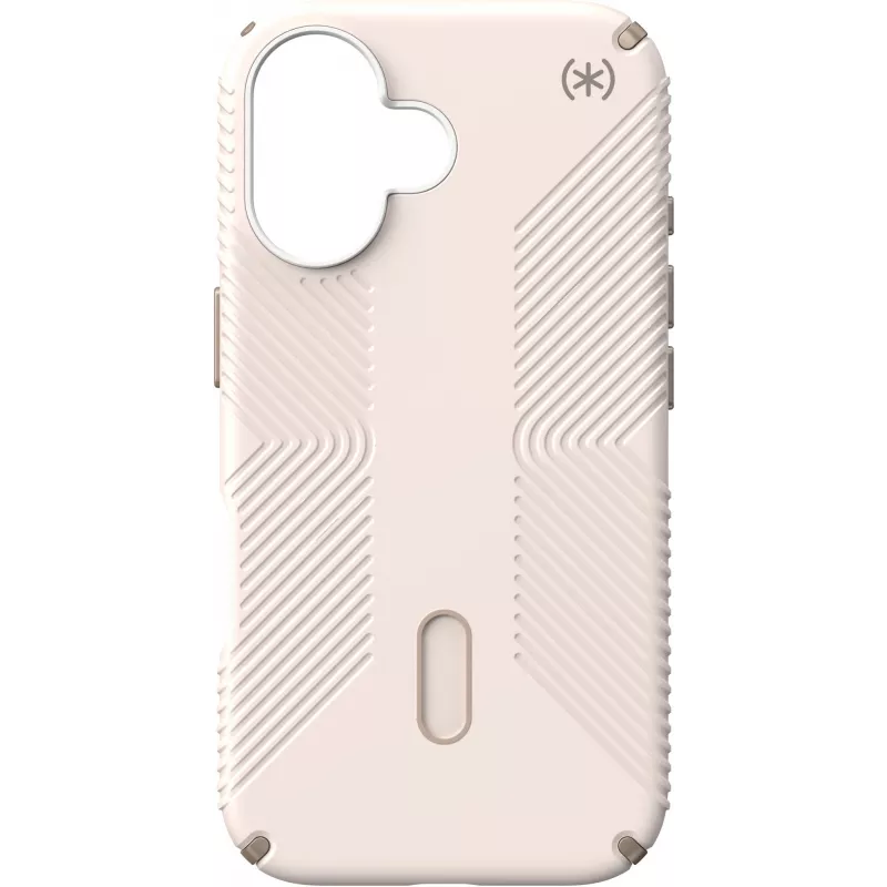 Speck Presidio2 Grip + ClickLock Apple iPhone 16 Bleached Bone – com Microban
