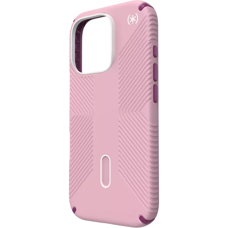 Speck Presidio2 Grip + ClickLock Apple iPhone 16 Pro Wednesday Pink – com Microban