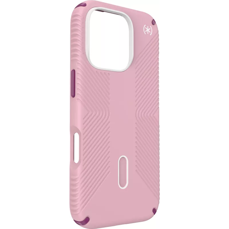 Speck Presidio2 Grip + ClickLock Apple iPhone 16 Pro Wednesday Pink – com Microban