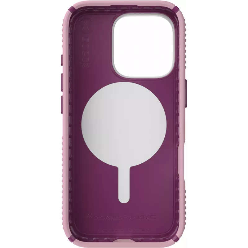 Speck Presidio2 Grip + ClickLock Apple iPhone 16 Pro Wednesday Pink – com Microban