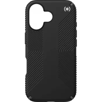Speck Presidio2 Grip + MS Apple iPhone 17 preto – com Microban