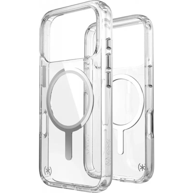 Speck Presidio Perfect Clear capa MagSafe iP 17 Pro