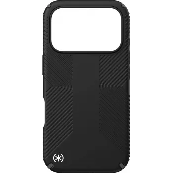 Speck Presidio2 Grip + MS Apple iPhone 17 Pro preto – com Microban