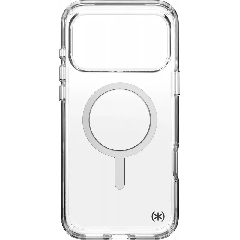 Speck Presidio Perfect Clear capa MagSafe iP 17 Pro Max