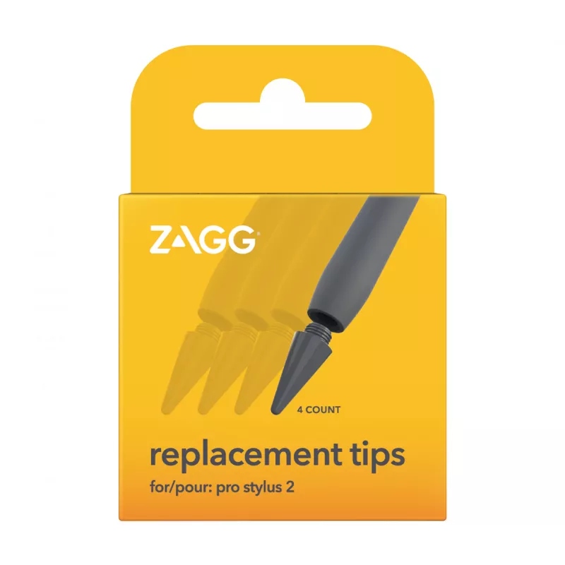 ZAGG Pro Stylus 2 (pontas de substituição), ponta, cinzento, ZAGG Pro Stylus 2