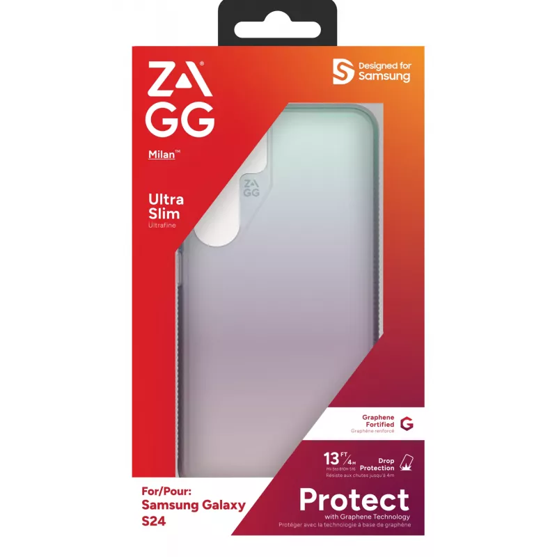 ZAGG Milan Galaxy S24 Iridescent, capa, Samsung, Galaxy S24, 15,8 cm (6,2
