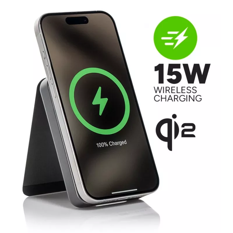 mophie Snap+ Powerstation 10000 mAh carregamento sem fios preto