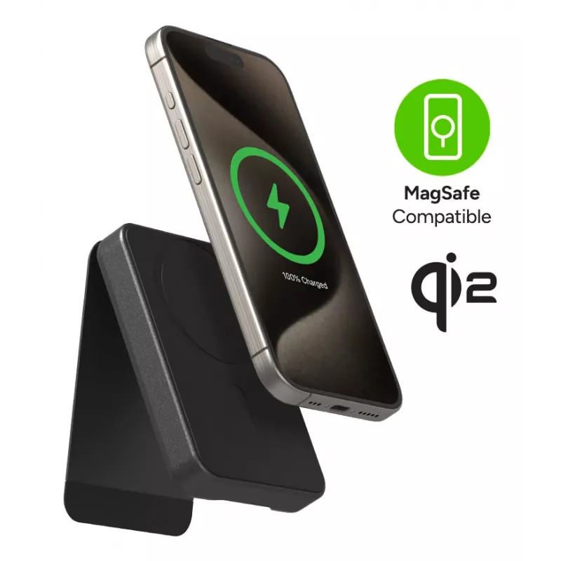 mophie Snap+ Powerstation 10000 mAh carregamento sem fios preto