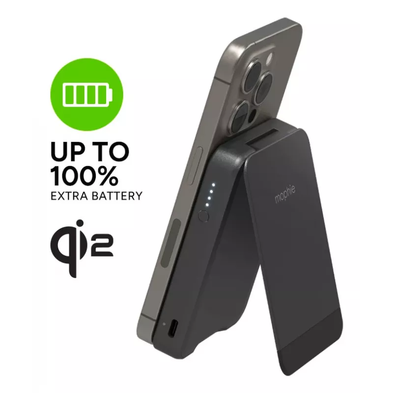 mophie Snap+ Powerstation 10000 mAh carregamento sem fios preto