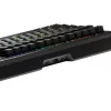 Glorious Gaming GMMK 3 PRO 75% Prebuilt sem fios preto - US, com fios e sem fios, USB + RF sem fios + Bluetooth, mecânico, QWERTY, RGB LED, preto