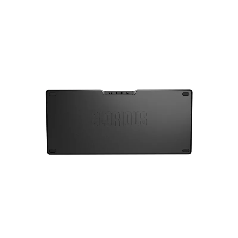 Glorious Gaming GMMK 3 PRO 75% Prebuilt sem fios preto - US, com fios e sem fios, USB + RF sem fios + Bluetooth, mecânico, QWERTY, RGB LED, preto