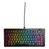 Glorious Gaming GMMK 3 PRO 75% Prebuilt com fios preto - FR, com fios, USB, mecânico, AZERTY, RGB LED, preto