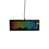 Glorious Gaming GMMK 3 HE 65% Prebuilt com fios preto - FR, com fios, USB, mecânico, AZERTY, RGB LED, preto
