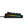 Glorious Gaming GMMK 3 HE 65% Prebuilt com fios preto - FR, com fios, USB, mecânico, AZERTY, RGB LED, preto