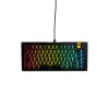 Glorious Gaming GMMK 3 HE 75% Prebuilt com fios preto - FR, com fios, USB, mecânico, AZERTY, RGB LED, preto