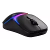 Glorious Gaming Model O3 rato gaming sem fios – sistema de baterias substituíveis InfinitePlay, polling de 8k, interruptores óticos com 130 milhões de cliques, ultraleve com 66 g, sensor ótico 30K-DPI, RGB – preto