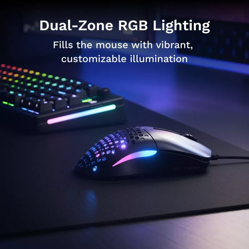 Glorious Gaming Model O Eternal rato destro USB Type-A ótico 12000 DPI