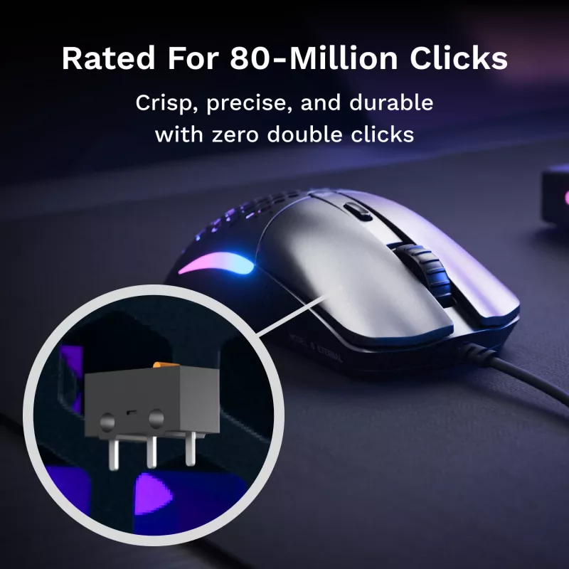 Glorious Gaming Model O Eternal rato destro USB Type-A ótico 12000 DPI