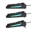 Glorious Gaming GMBK 75% teclado USB QWERTY inglês dos EUA preto